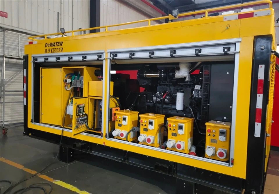 Hoogefficiënte mobiele pompstations