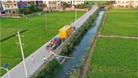 Droogte noodwatervoorzieningspomp