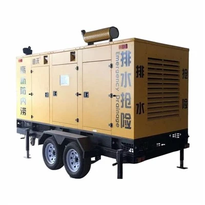 Dewater Mobile Drainage Pump Trailer 4