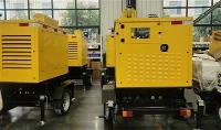 Mobiele overstromingspomptrailer