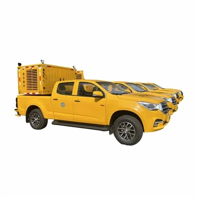 Mobiele waterafvoerpompaanhangwagen