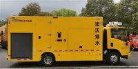 Waterafvoerpompwagen